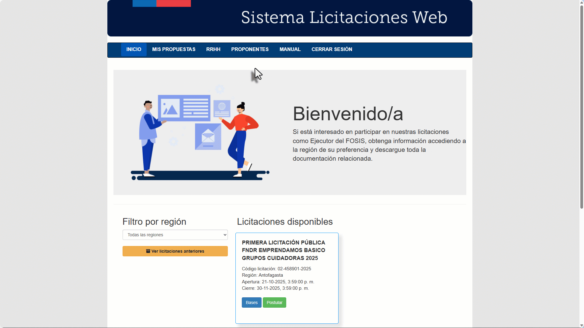 Crear Usuarios Coordinador